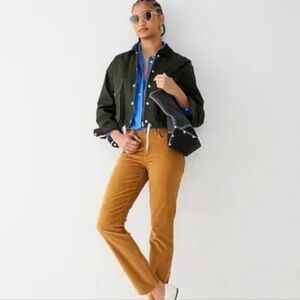 J. Crew Slim Straight Leg Corduroy Pants